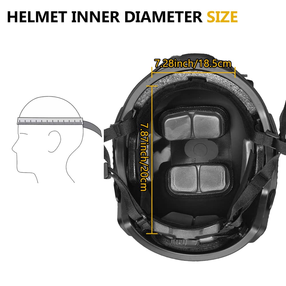 Bagheera Liberty™ Fiberglass Tactical  FAST BUMP Helmet