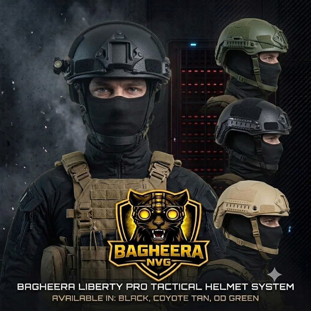 Bagheera Liberty™ Fiberglass Tactical  FAST BUMP Helmet