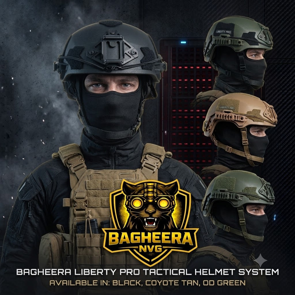 Bagheera Liberty Pro™ Fiberglass Tactical  FAST BUMP Helmet