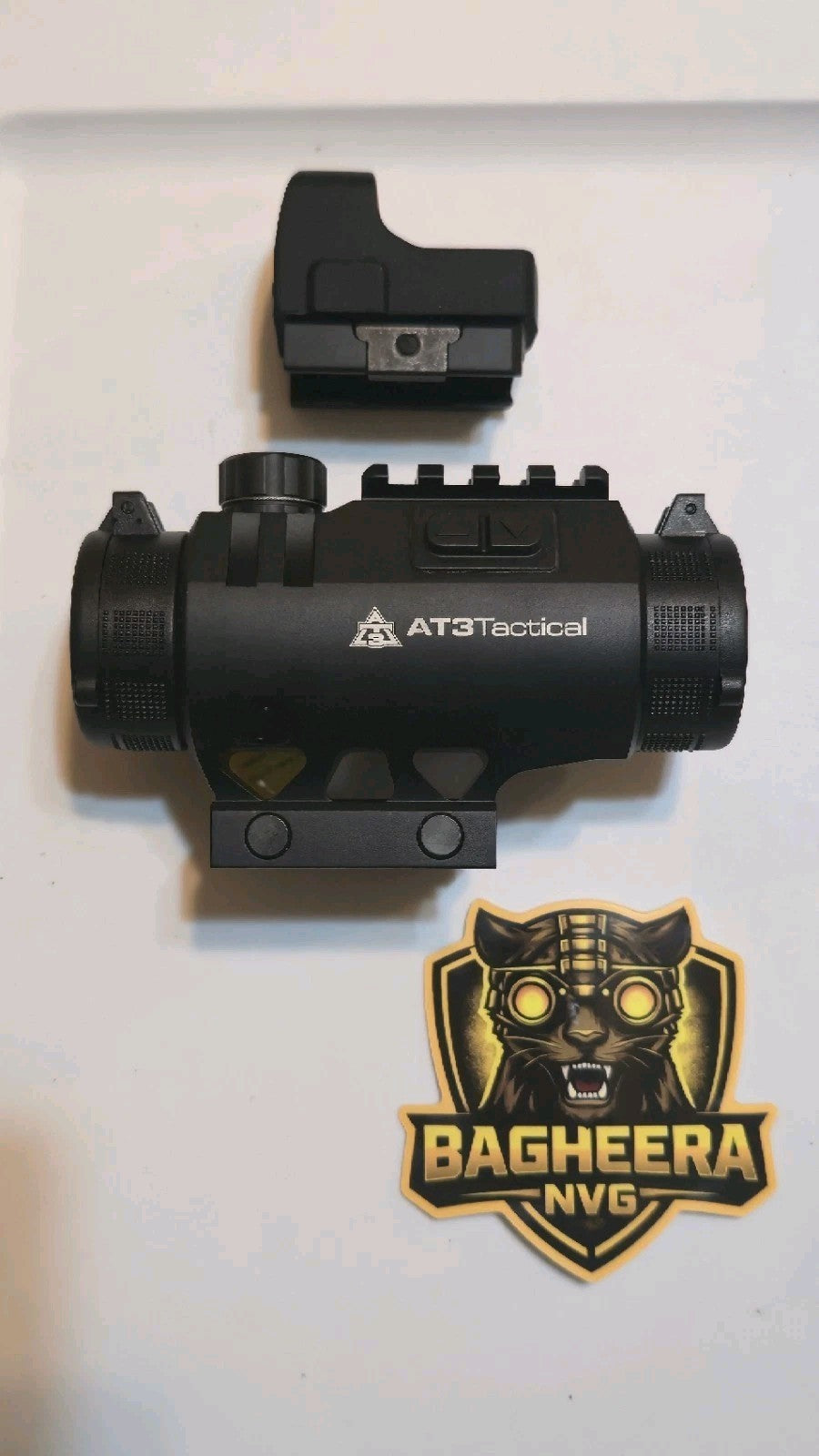 AT3™ 3XP + ARO Combo - Includes 3x Prism Scope & Micro Red Dot Reflex Sight