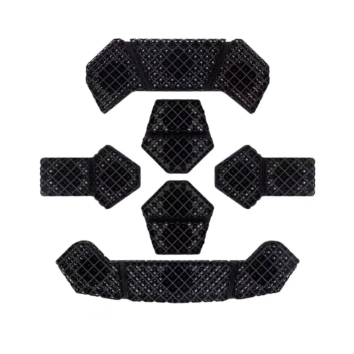 Lattice Polymer Honeycomb Helmet Liner Pads Cushion ventilated! amazing comfort