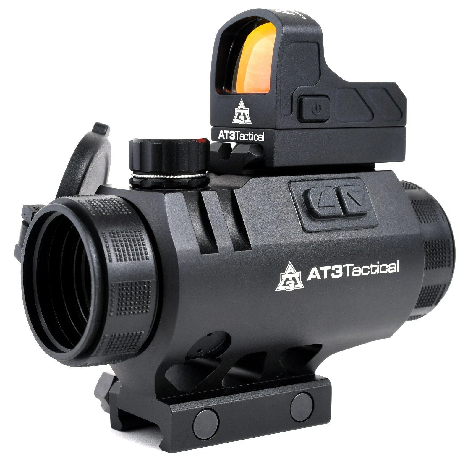 AT3™ 3XP + ARO Combo - Includes 3x Prism Scope & Micro Red Dot Reflex Sight