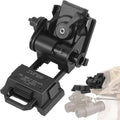 G24 Style NVG Helmet Mount – Dovetail, Black & FDE